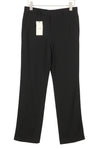 Black Viscose Trousers