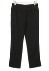 Black Viscose Trousers