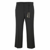 Black Wool Trousers