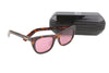 BRAIN DEAD Natto Brown Tortoise/Rose Women Sunglasses OS Leopard UV Lens