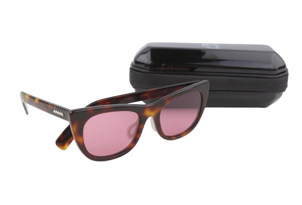 Sonnenbrille Natto Braun Schildpatt/Rosa