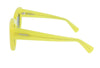 BRAIN DEAD Chibi Yellow/BLK Women Sunglasses OS Tinted Cat-Eye Frames