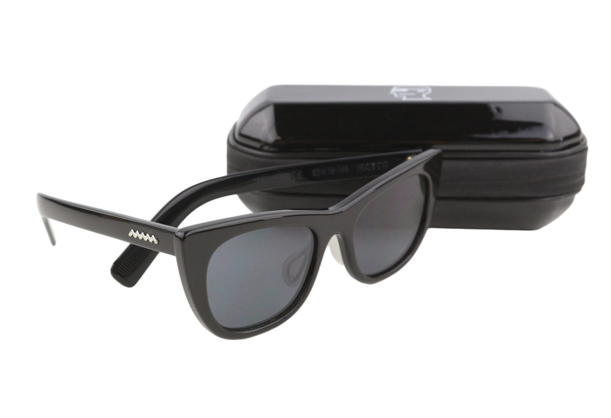 Natto-Sonnenbrille Schwarz/Schwarz