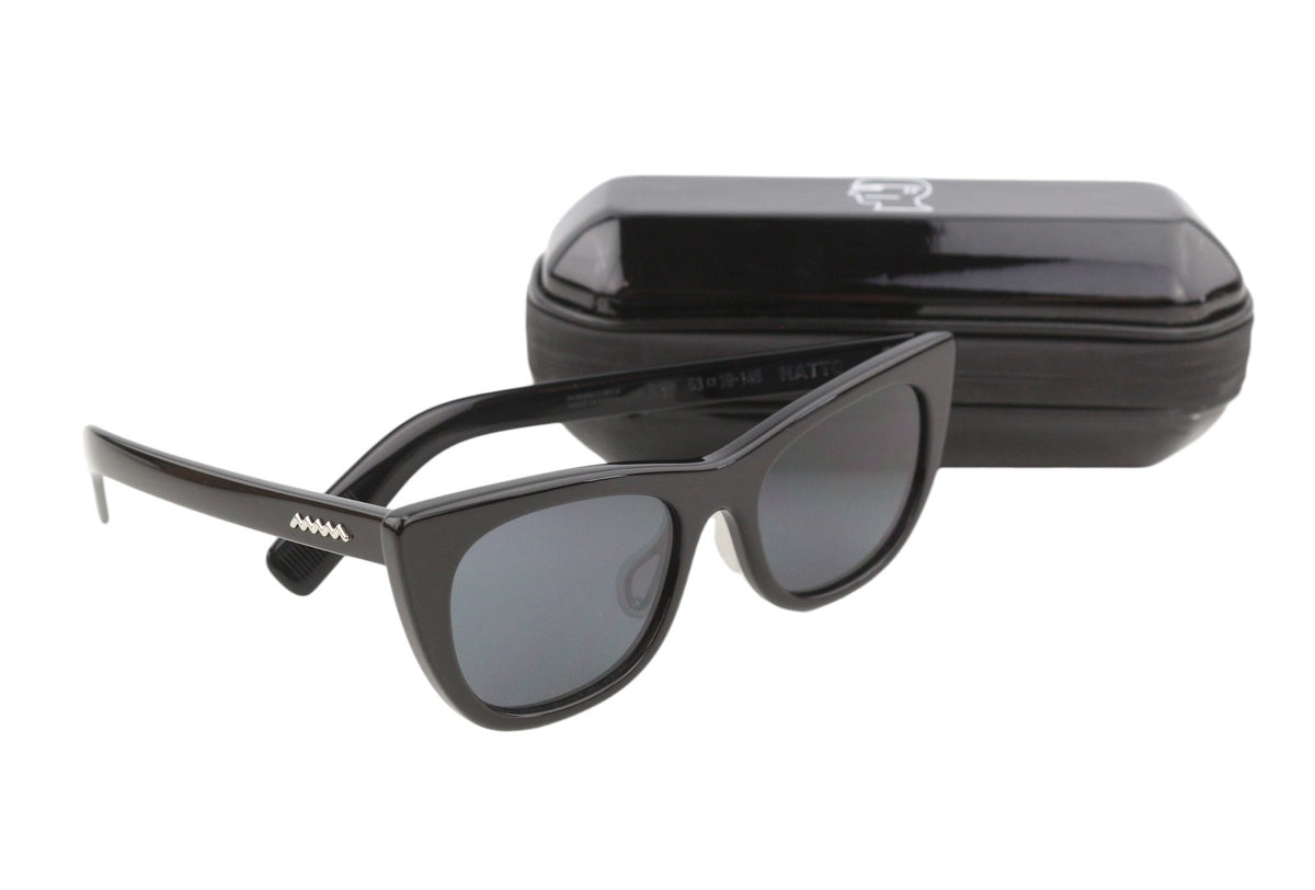 Natto-Sonnenbrille Schwarz/Schwarz