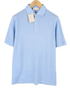 Blue Cotton Polos