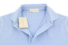 Blue Cotton Polos