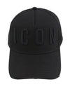 Black Cotton Cap