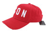 Red Cotton Cap