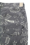 Grey Cotton Shorts