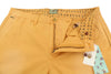 Orange Cotton Shorts