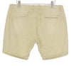 Beige Cotton Shorts