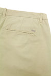 Beige Cotton Shorts