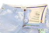 Blue Cotton Shorts