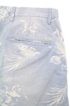 Blue Cotton Shorts