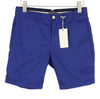 Blue Cotton Shorts