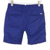 Blue Cotton Shorts