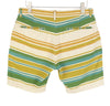 Beige Cotton Shorts