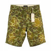 Green Cotton Shorts
