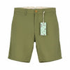 Green Cotton Shorts