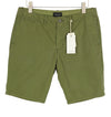 Green Cotton Shorts