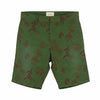 Green Cotton Shorts