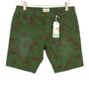 Green Cotton Shorts