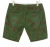 Green Cotton Shorts