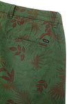 Green Cotton Shorts