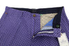 Purple Cotton Shorts