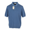 Blue Cotton Polos