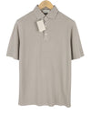 Grey Cotton Polos