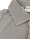Grey Cotton Polos