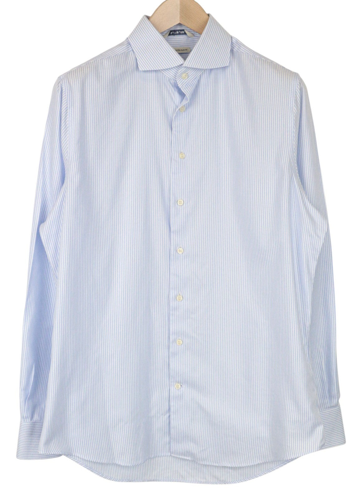 Blaues Twill-Hemd