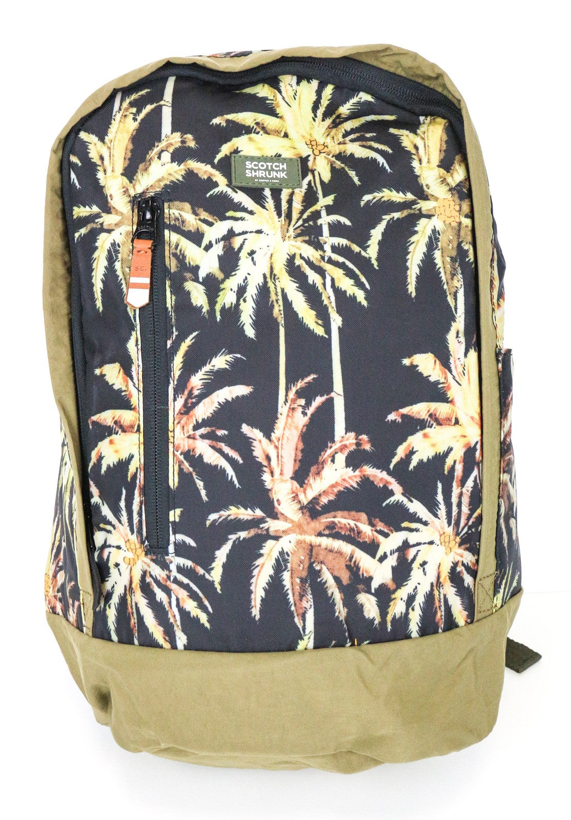 Grüner Nylonrucksack