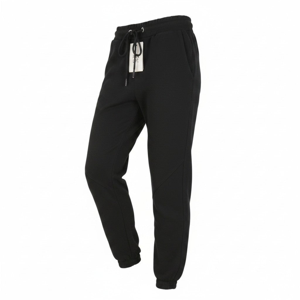 Schwarze Baumwollhose