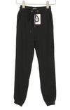 Black Cotton Trousers