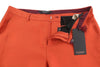 Orange Viscose Trousers