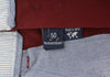 Burgundy Cotton Trousers