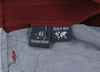 Burgundy Cotton Trousers