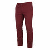 Burgundy Cotton Trousers