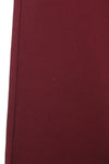 Burgundy Cotton Trousers