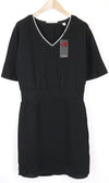 Black Polyester Dress