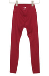 Red Polyester Leggings