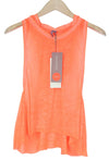 T-Shirt Crop Hoody Vest