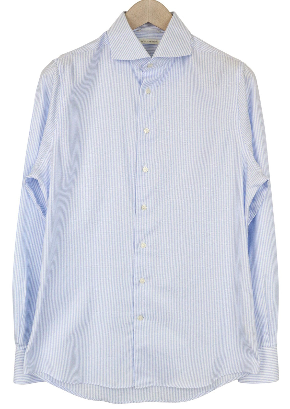 Blaues Twill-Hemd