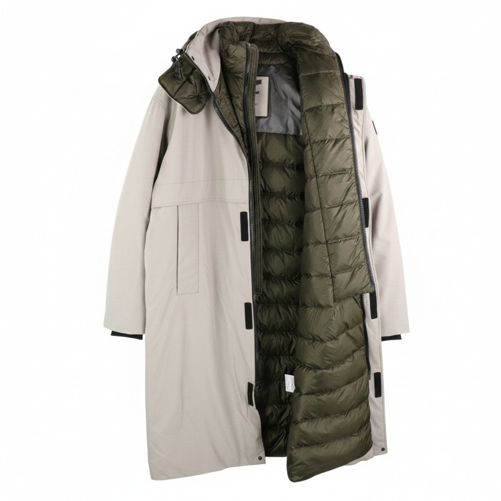 Jacket Extra Long Stretch Down Coat