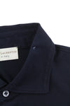 Blue Cotton Polos