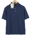 Blue Cotton Polos