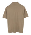 Brown Cotton Polos