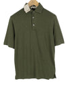 Green Linen Polos